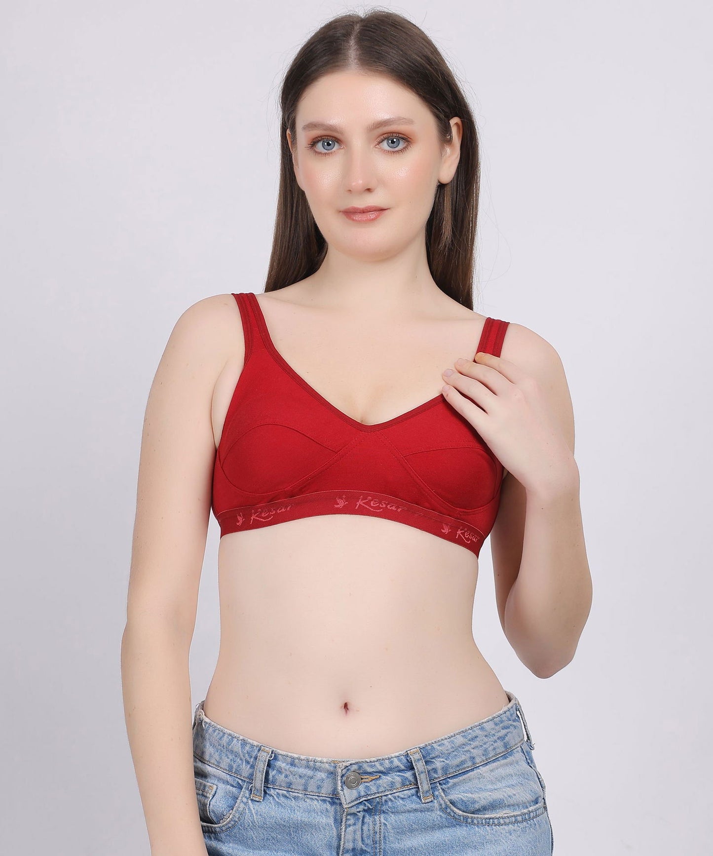 Alka Sports Comfort Bra - Kesar Lingeries