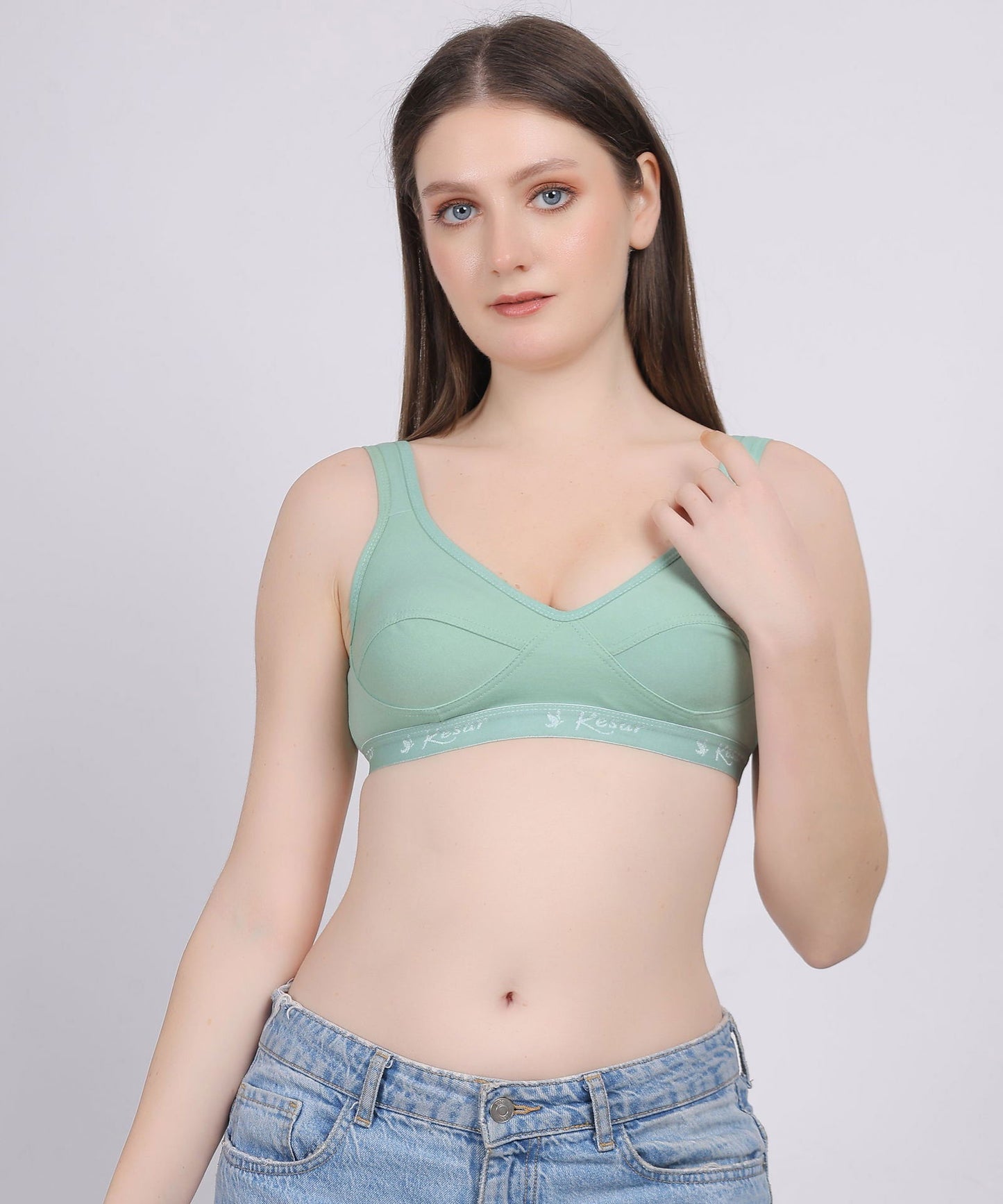 Alka Sports Comfort Bra - Kesar Lingeries