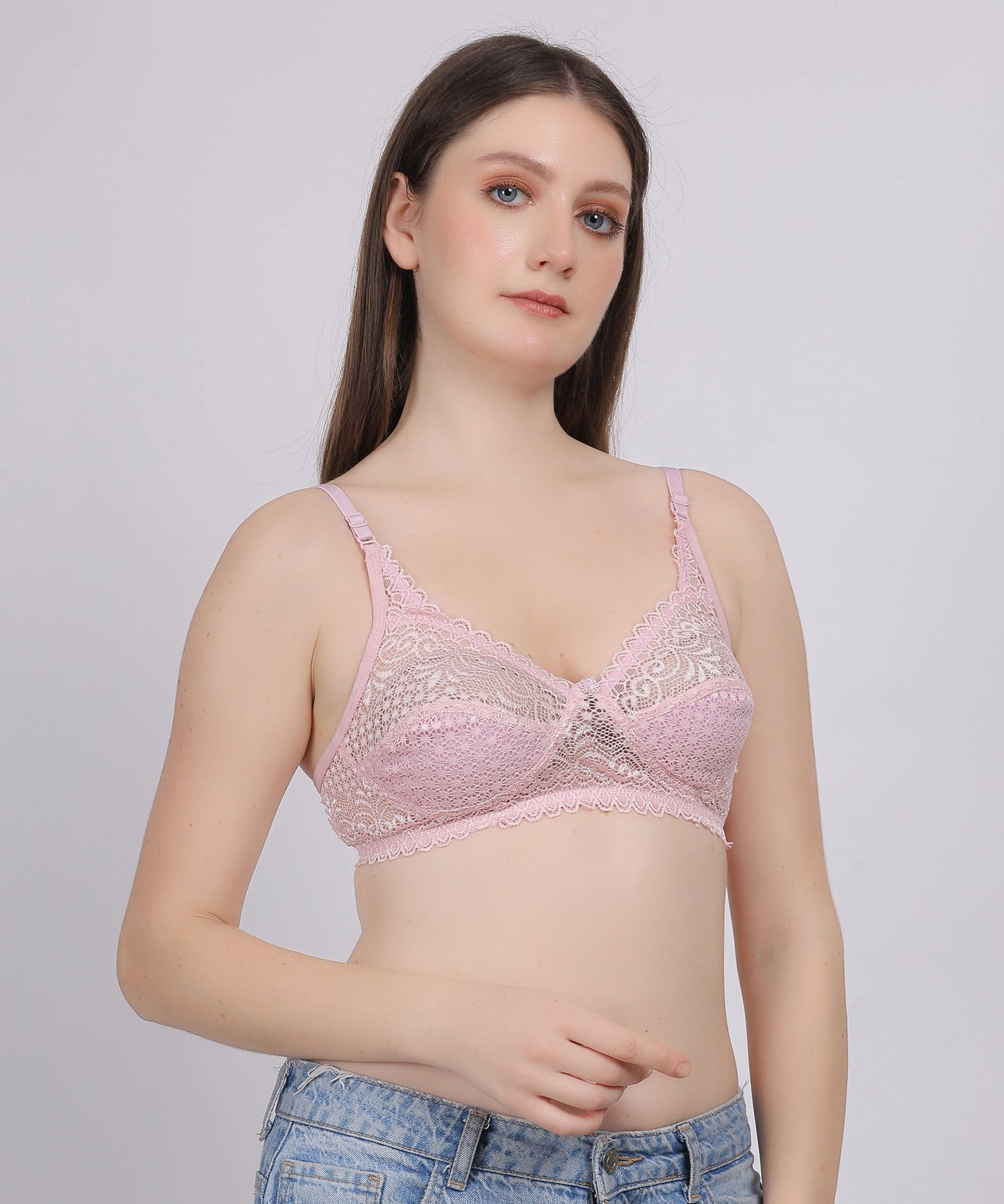 Classic Net Feminine, Flawless Fit Bra - Kesar Lingeries