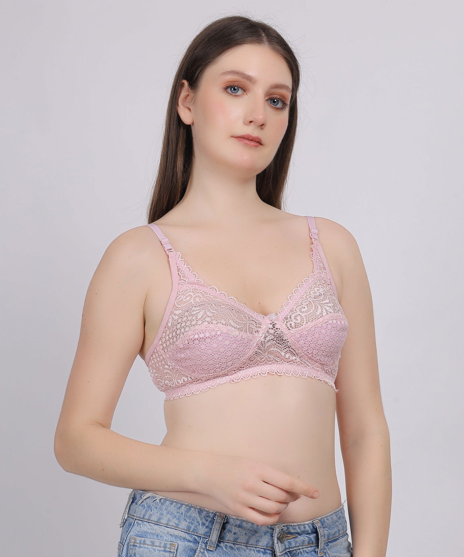 Classic Net Feminine, Flawless Fit Bra - Kesar Lingeries