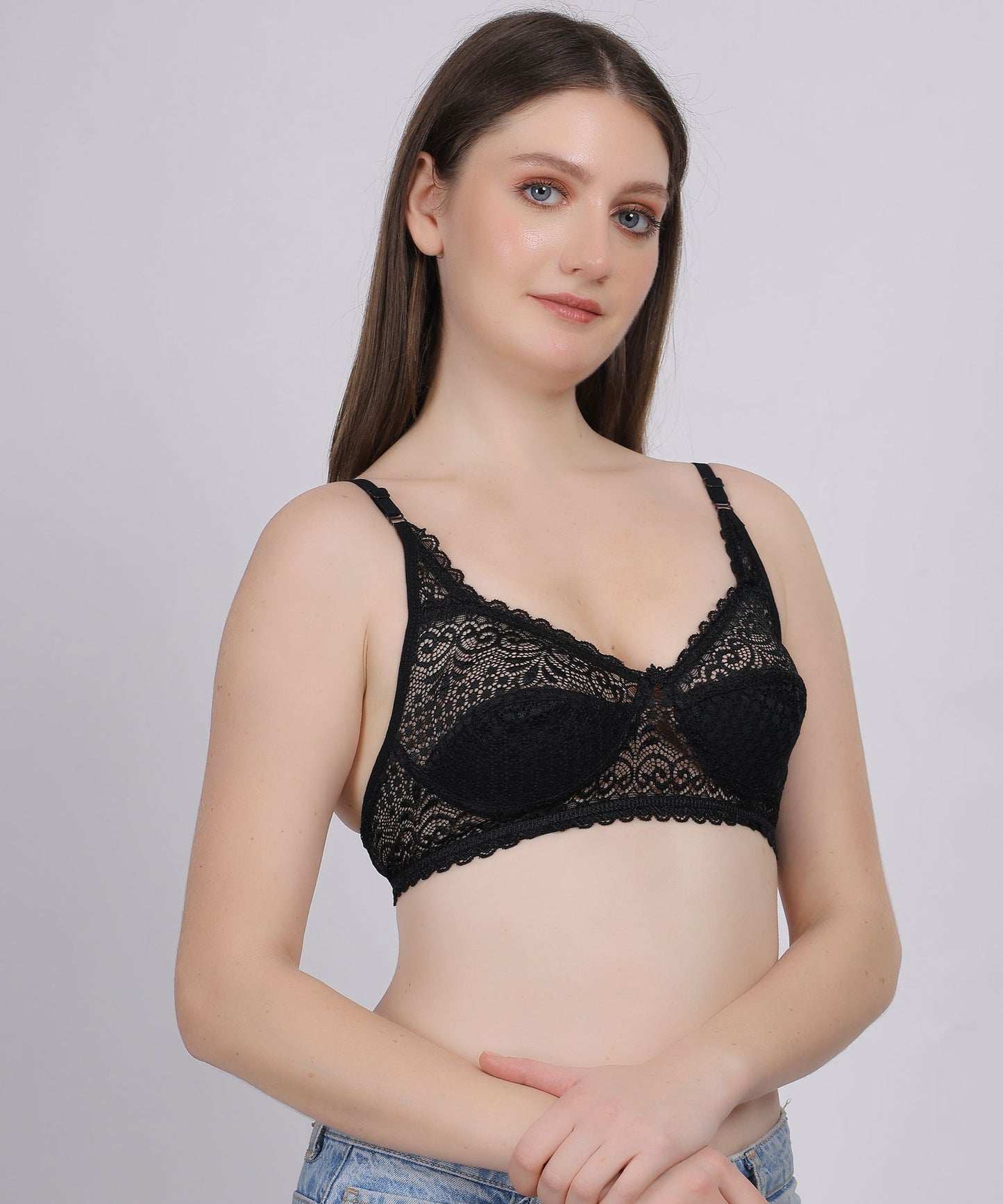 Classic Net Feminine, Flawless Fit Bra - Kesar Lingeries