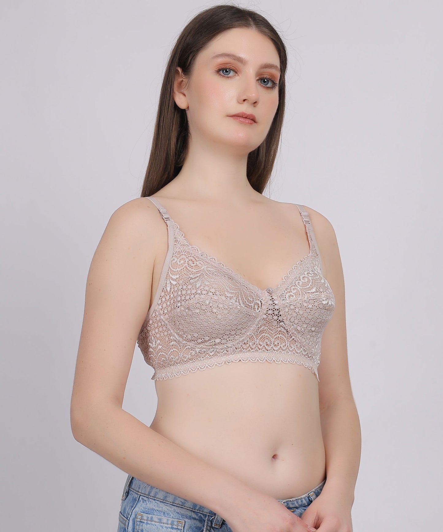 Classic Net Feminine, Flawless Fit Bra - Kesar Lingeries