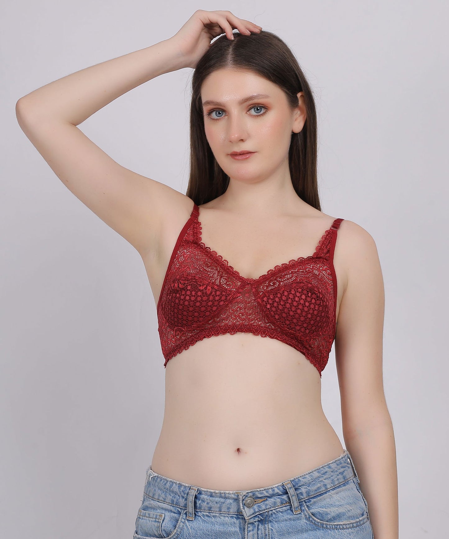 Classic Net Feminine, Flawless Fit Bra - Kesar Lingeries