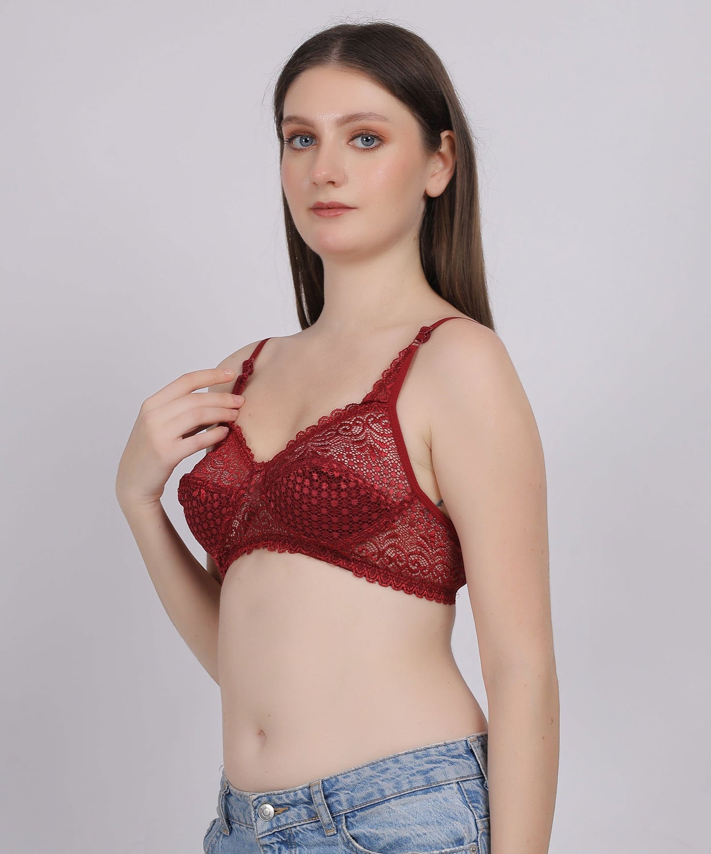 Classic Net Feminine, Flawless Fit Bra - Kesar Lingeries