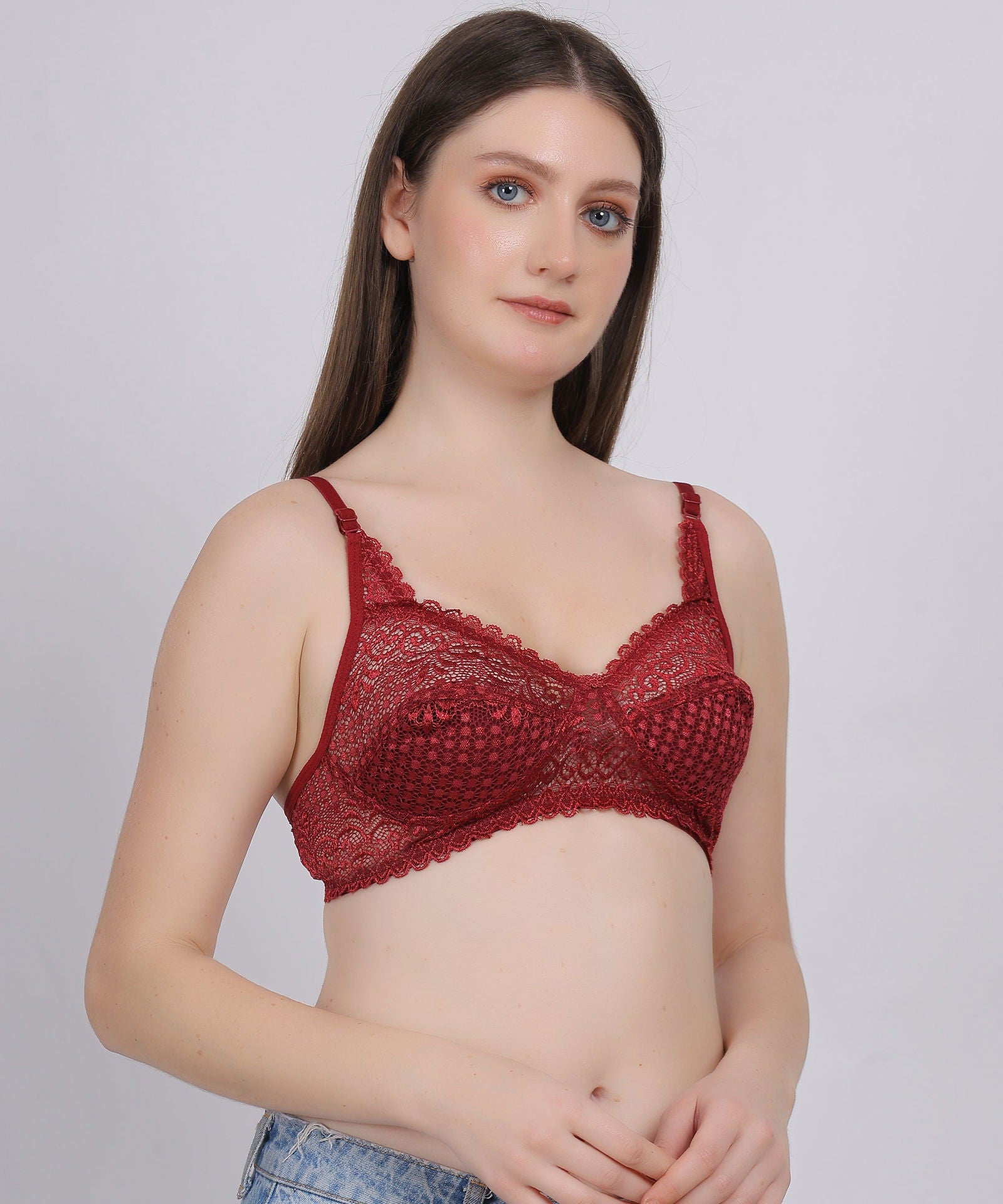 Classic Net Feminine, Flawless Fit Bra - Kesar Lingeries