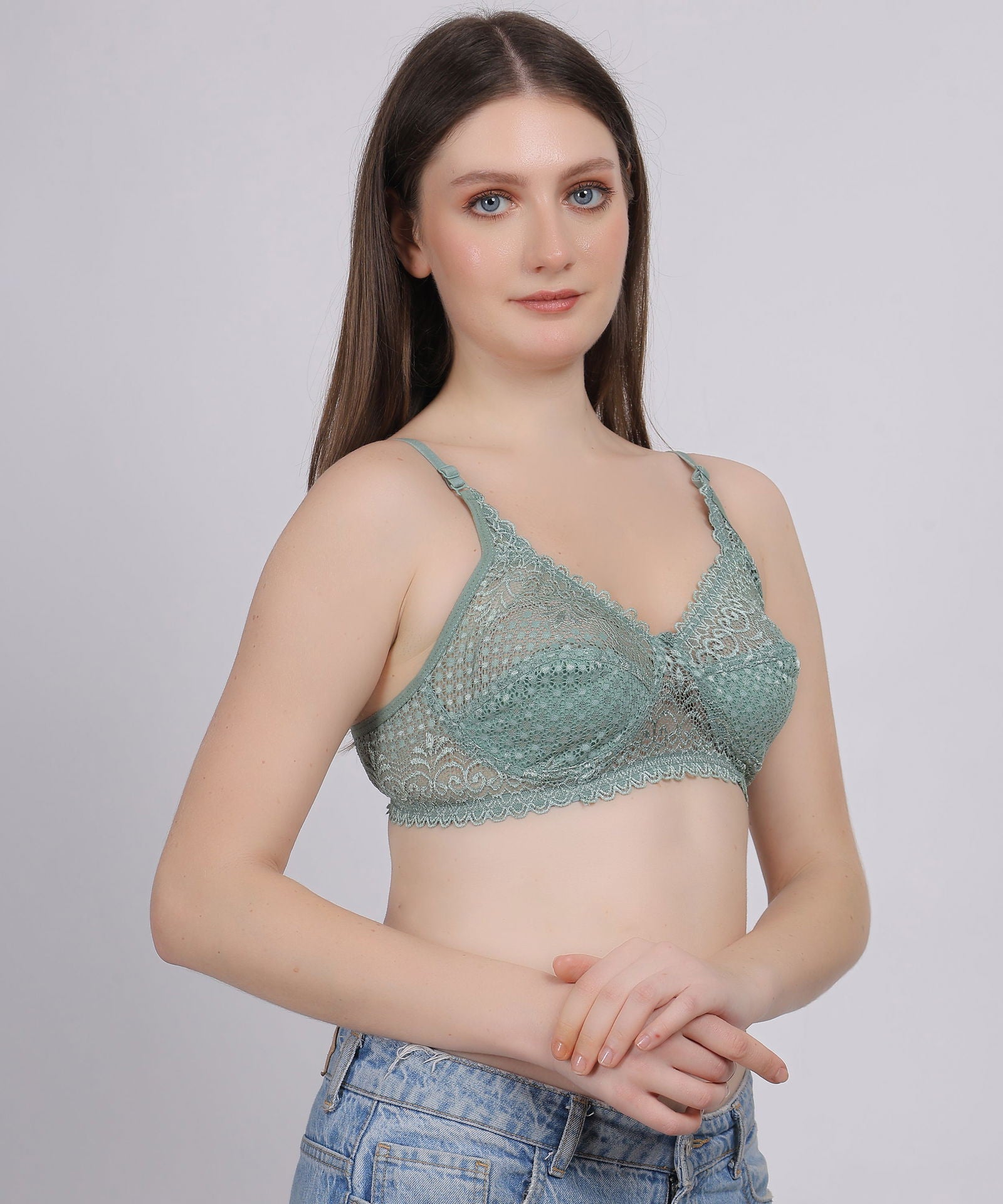 Classic Net Feminine, Flawless Fit Bra - Kesar Lingeries