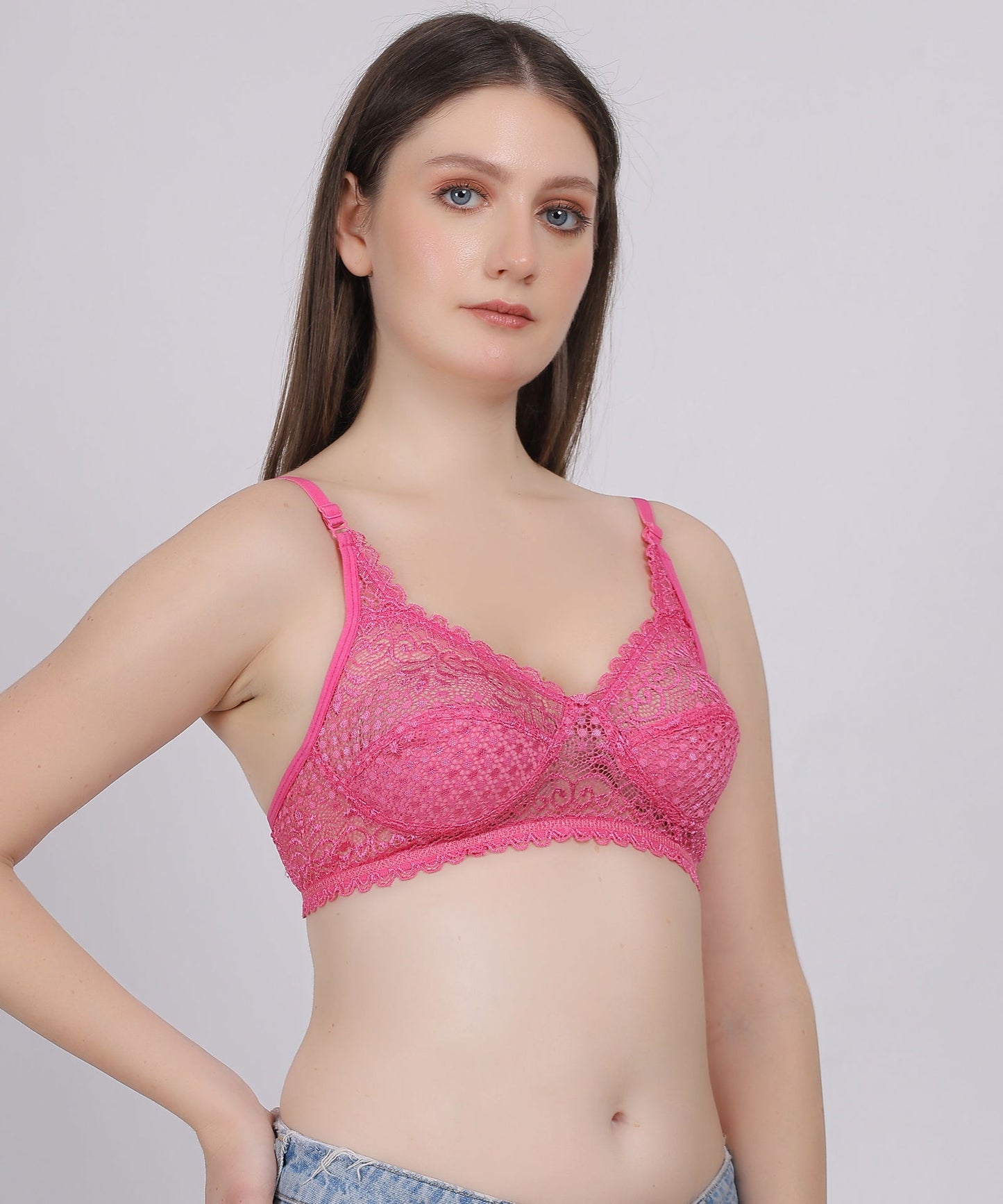 Classic Net Feminine, Flawless Fit Bra - Kesar Lingeries