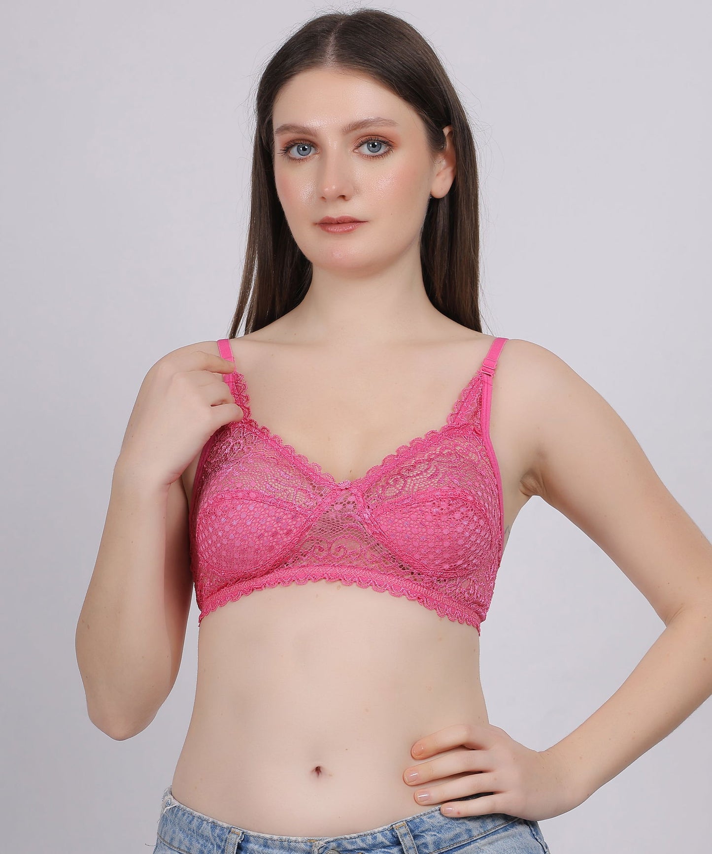 Classic Net Feminine, Flawless Fit Bra - Kesar Lingeries