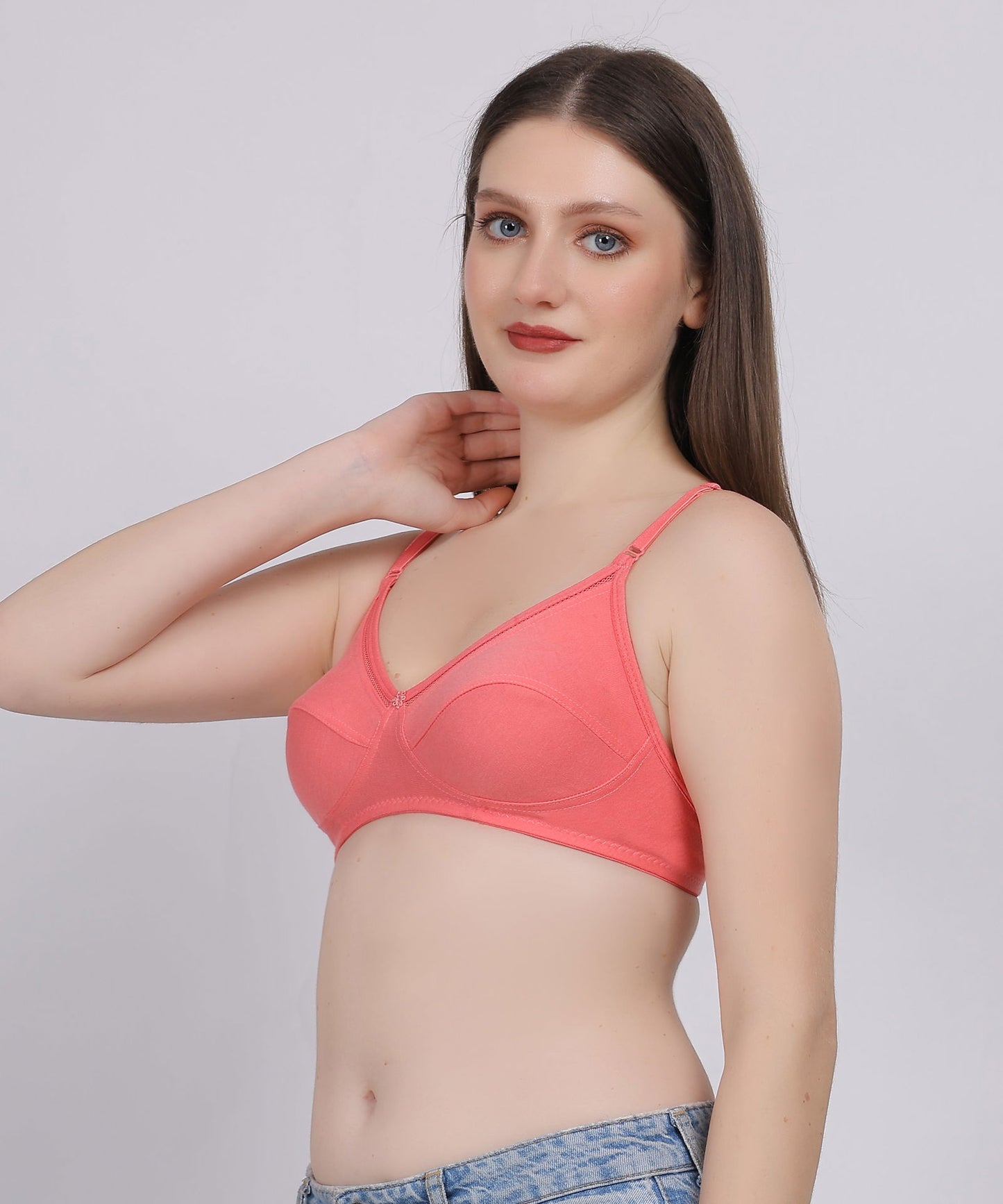 Comfee Wire-Free Full Coverage Comfort Bra - Kesar Lingeries