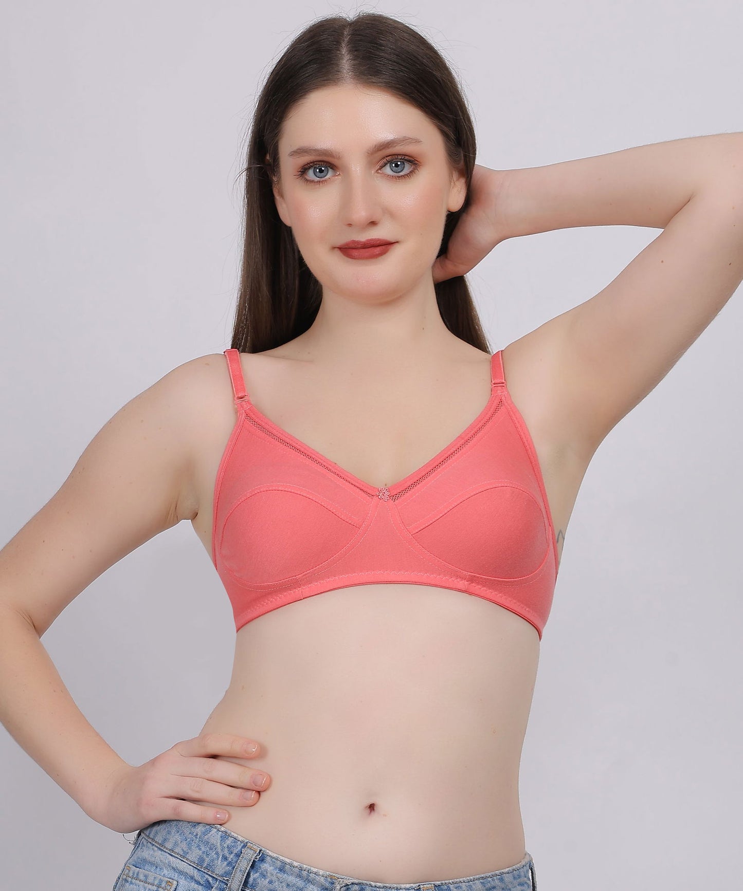 Comfee Wire-Free Full Coverage Comfort Bra - Kesar Lingeries