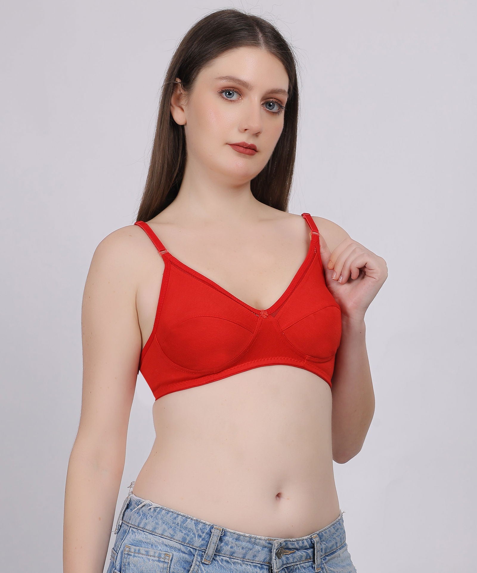 Comfee Wire-Free Full Coverage Comfort Bra - Kesar Lingeries