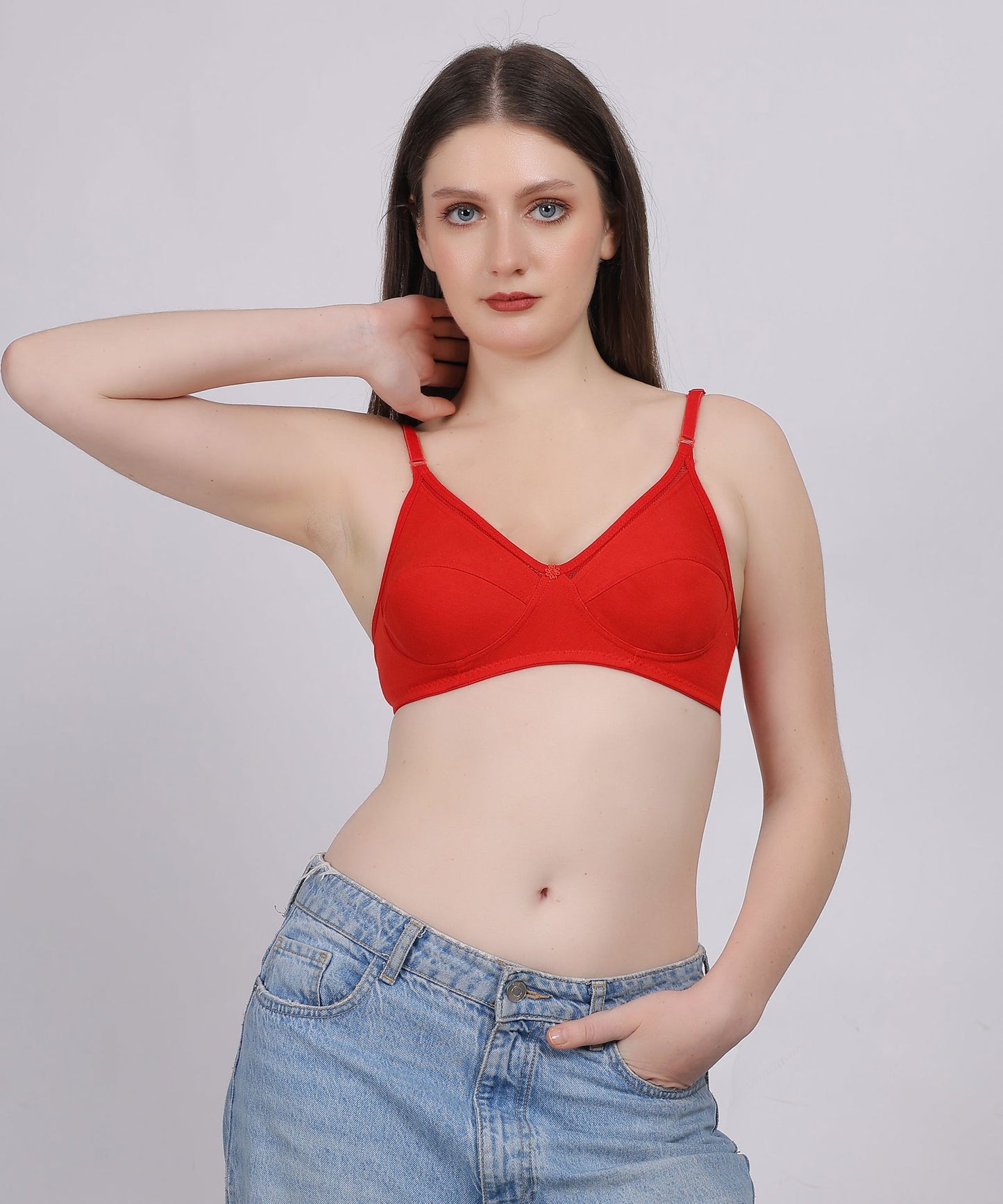 Comfee Wire-Free Full Coverage Comfort Bra - Kesar Lingeries