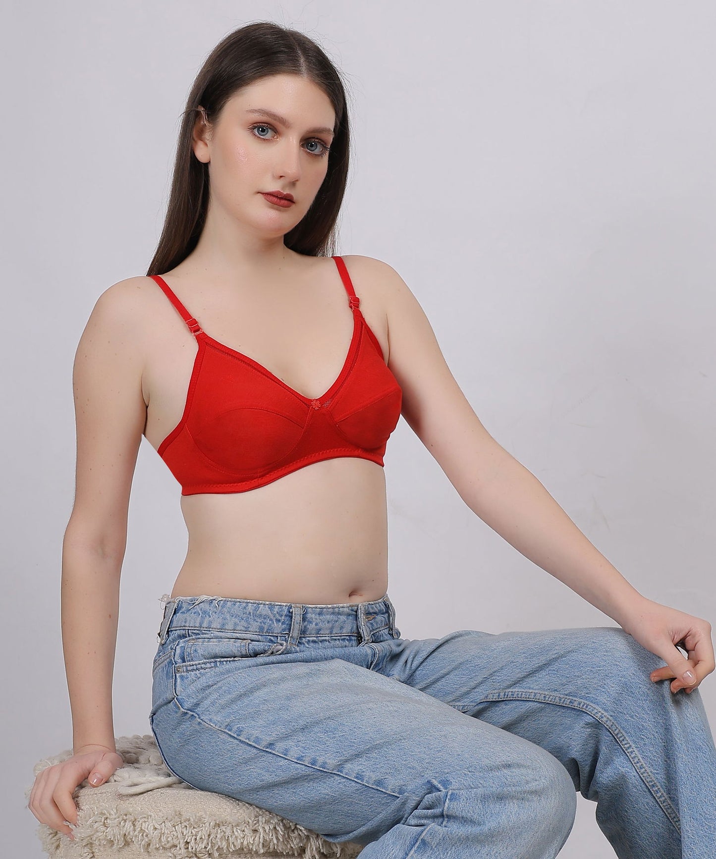 Comfee Wire-Free Full Coverage Comfort Bra - Kesar Lingeries