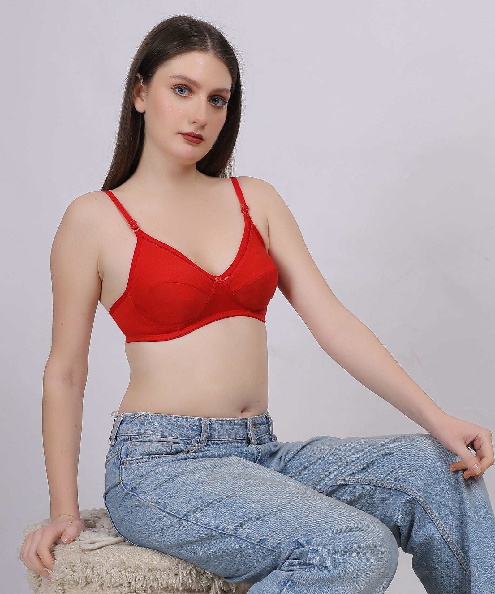 Comfee Wire-Free Full Coverage Comfort Bra - Kesar Lingeries