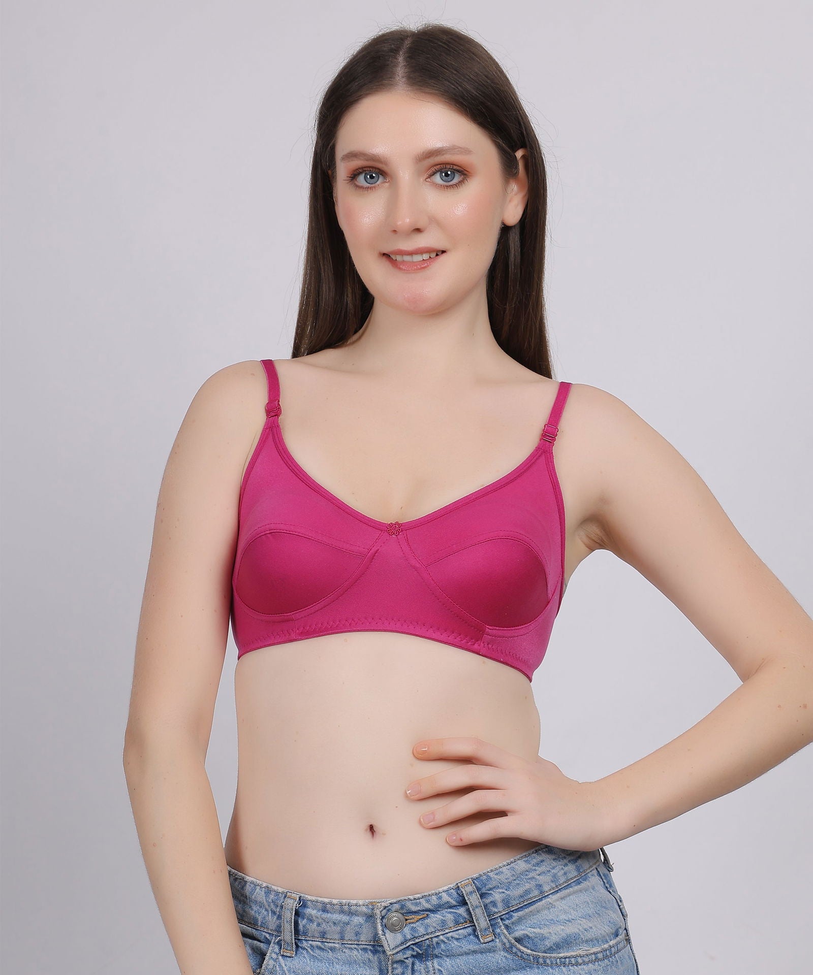Everyday Confidence, Simplified Bra - Pimple - Kesar Lingeries