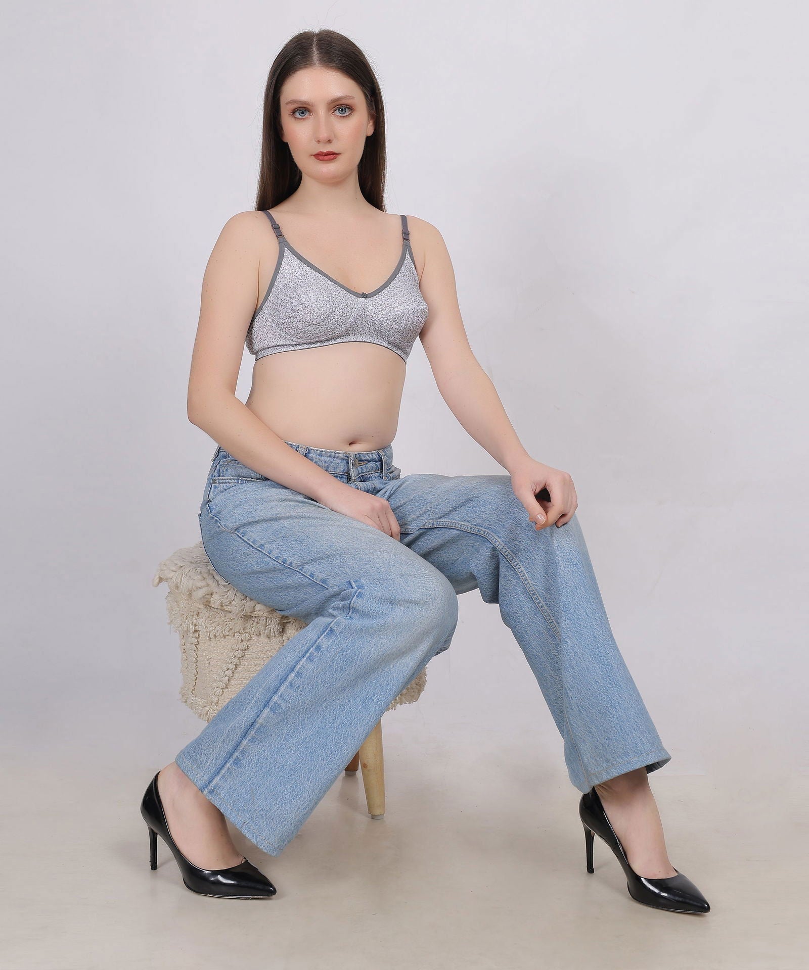 Fiona Chic Full Coverage B-Cup Bra - Kesar Lingeries