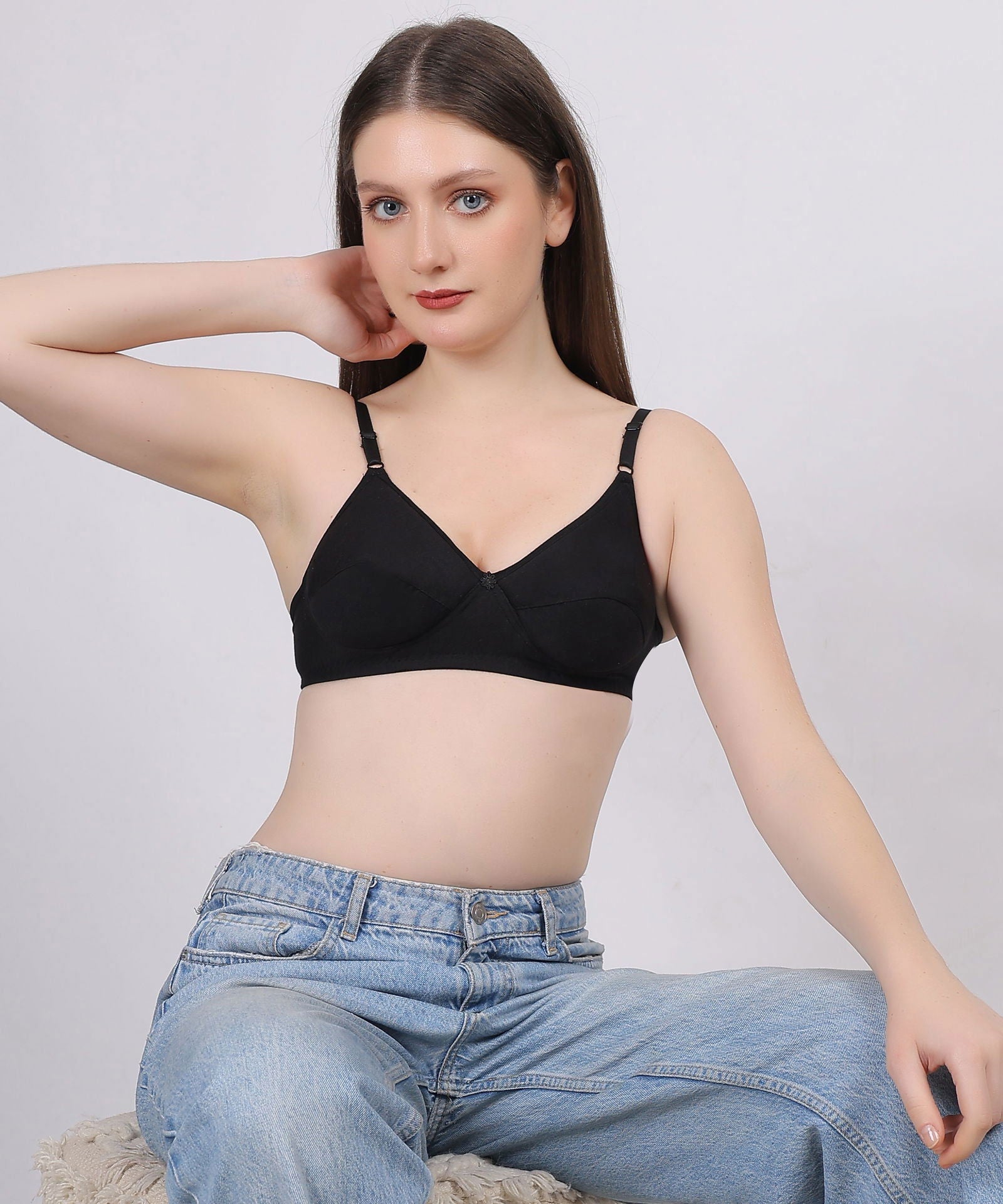 Lotus Foam Natural Fit Bra - Kesar Lingeries