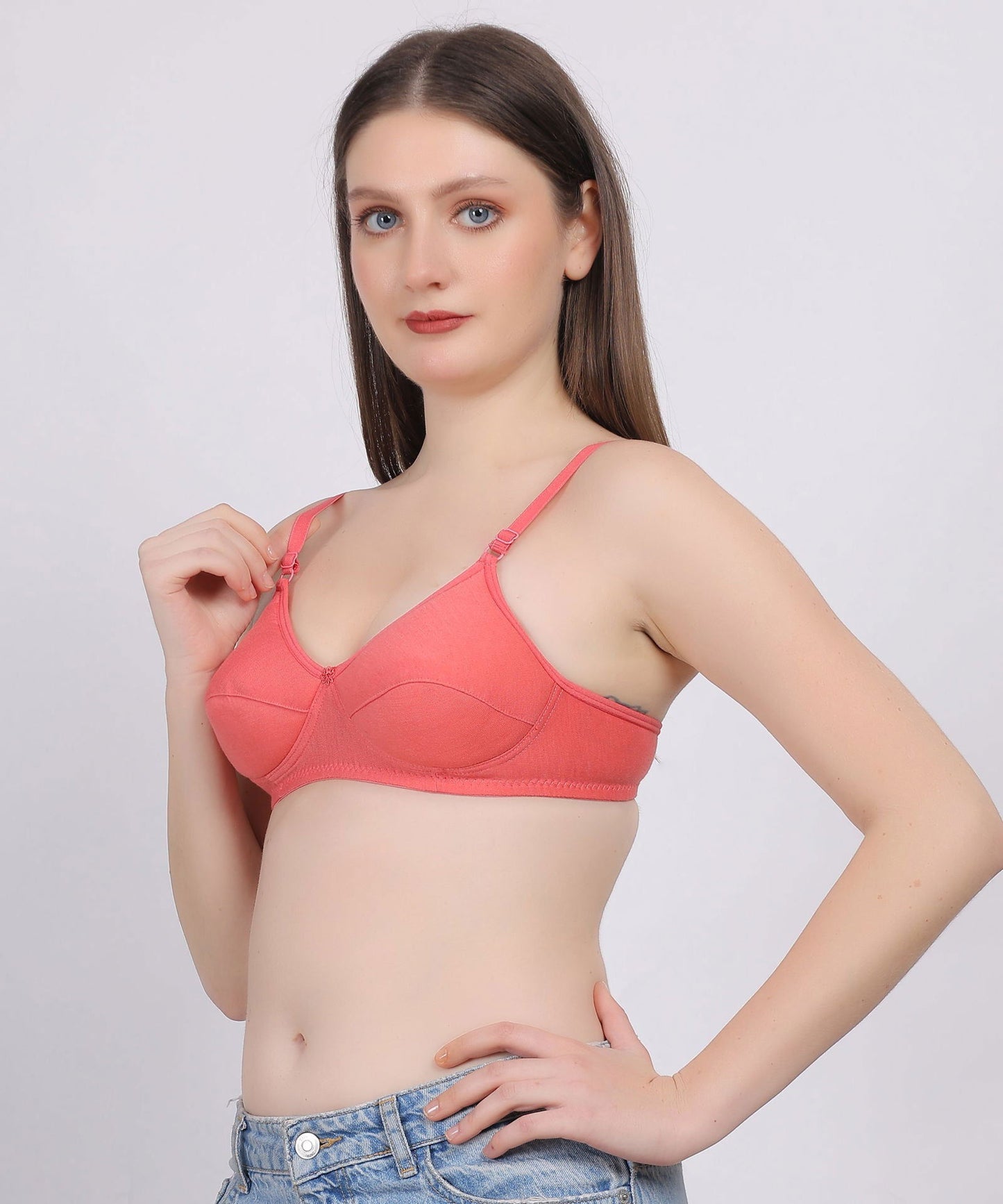 Lotus Foam Natural Fit Bra - Kesar Lingeries