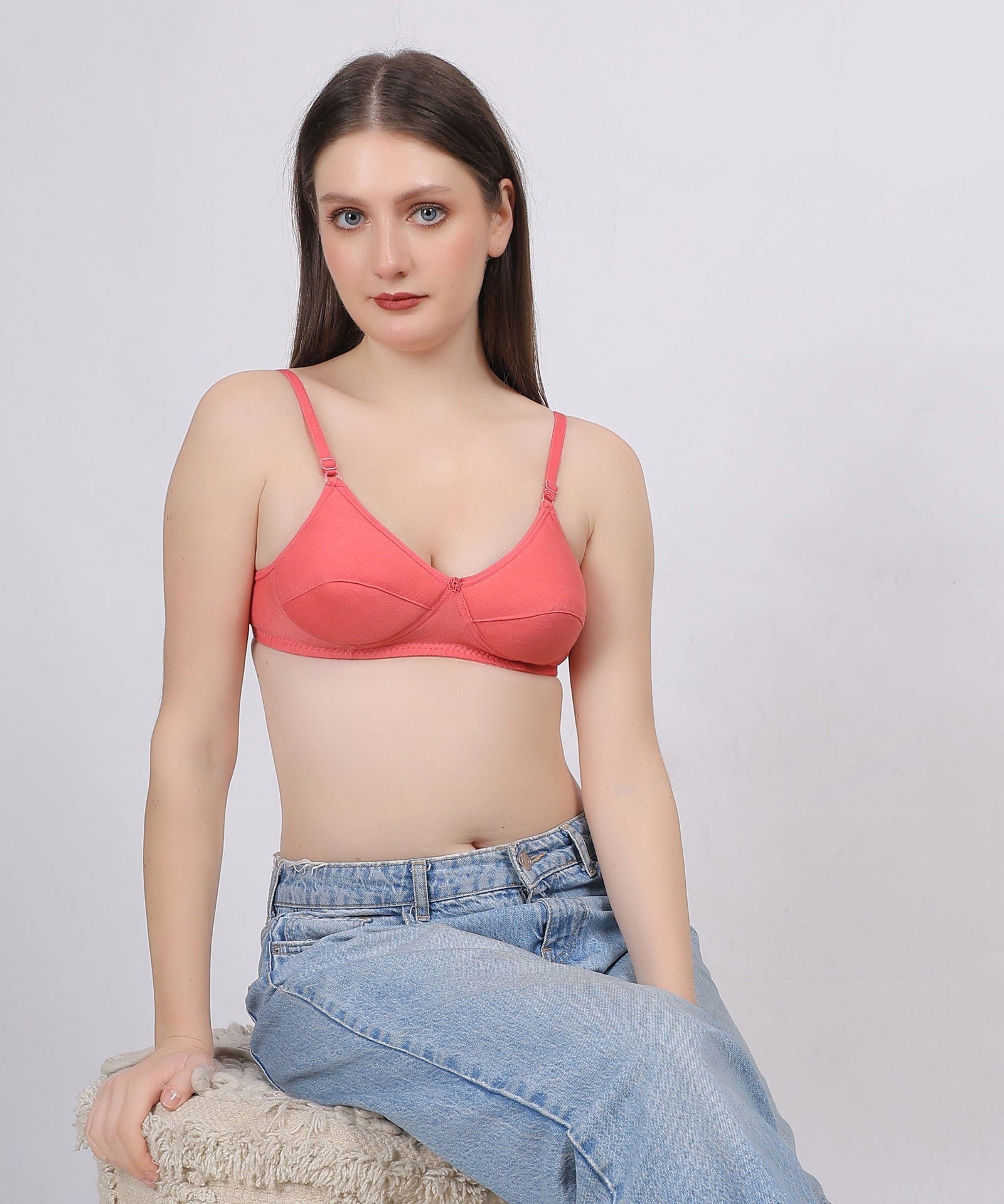 Lotus Foam Natural Fit Bra - Kesar Lingeries