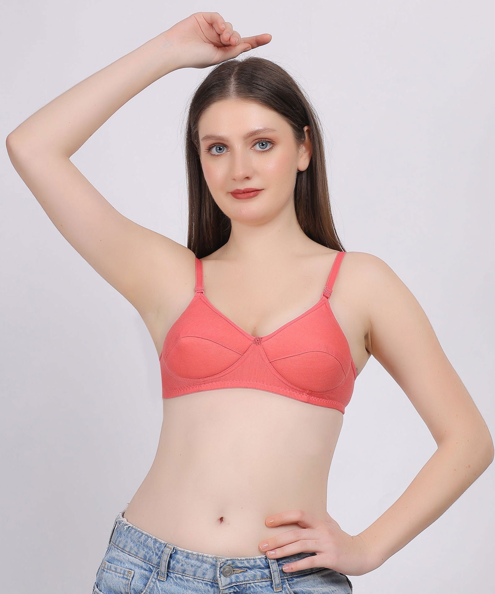 Lotus Foam Natural Fit Bra - Kesar Lingeries