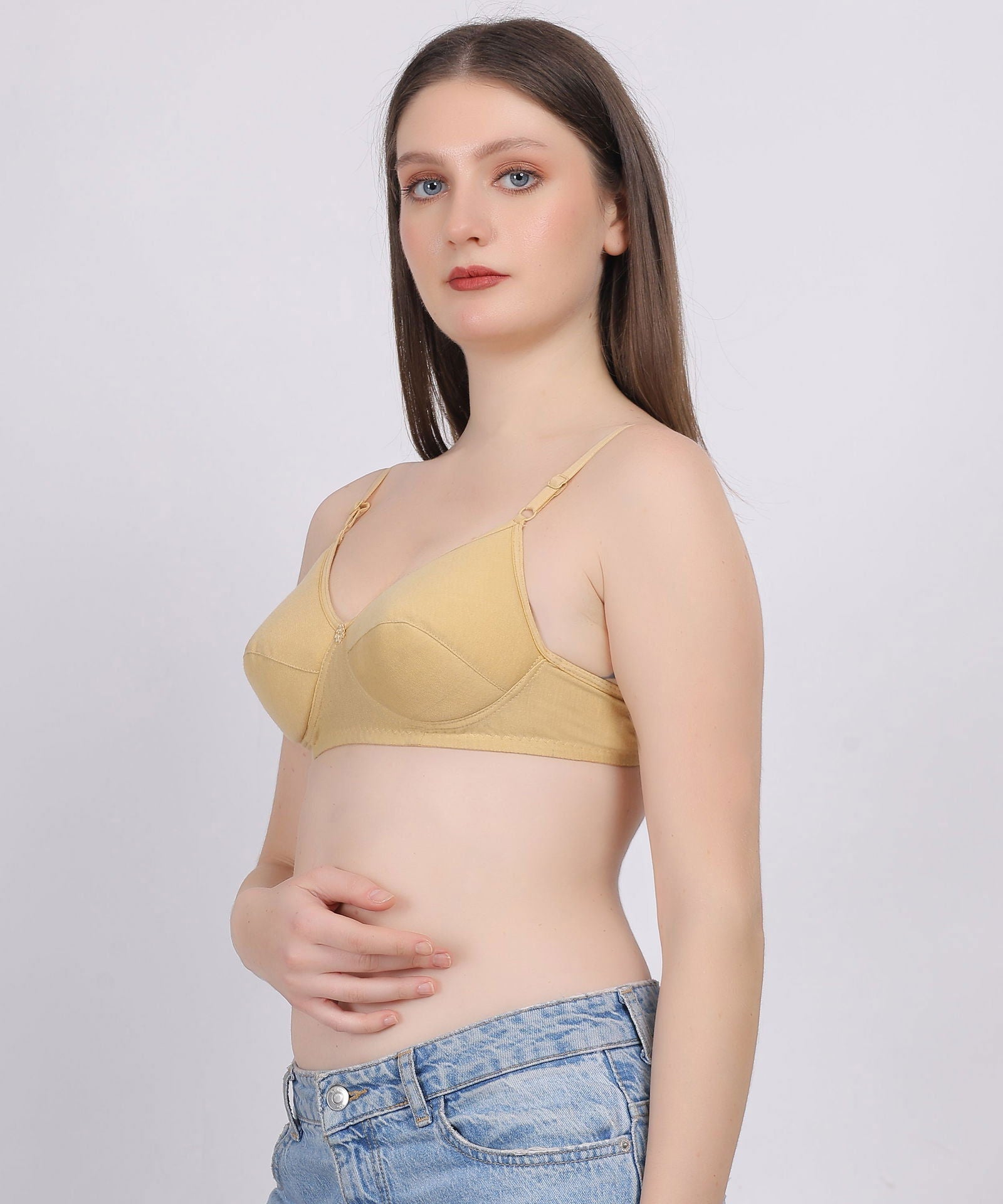 Lotus Foam Natural Fit Bra - Kesar Lingeries