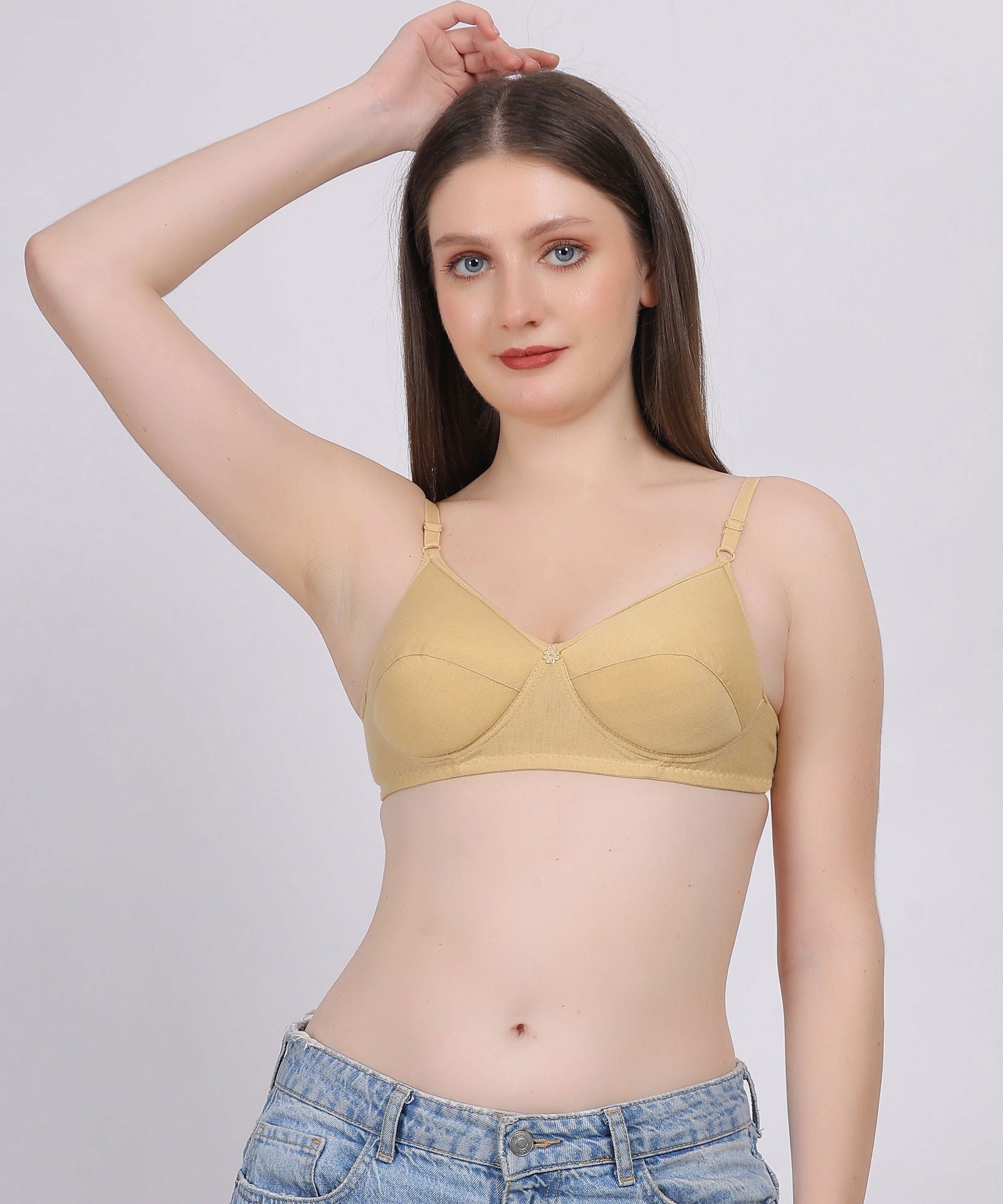 Lotus Foam Natural Fit Bra - Kesar Lingeries