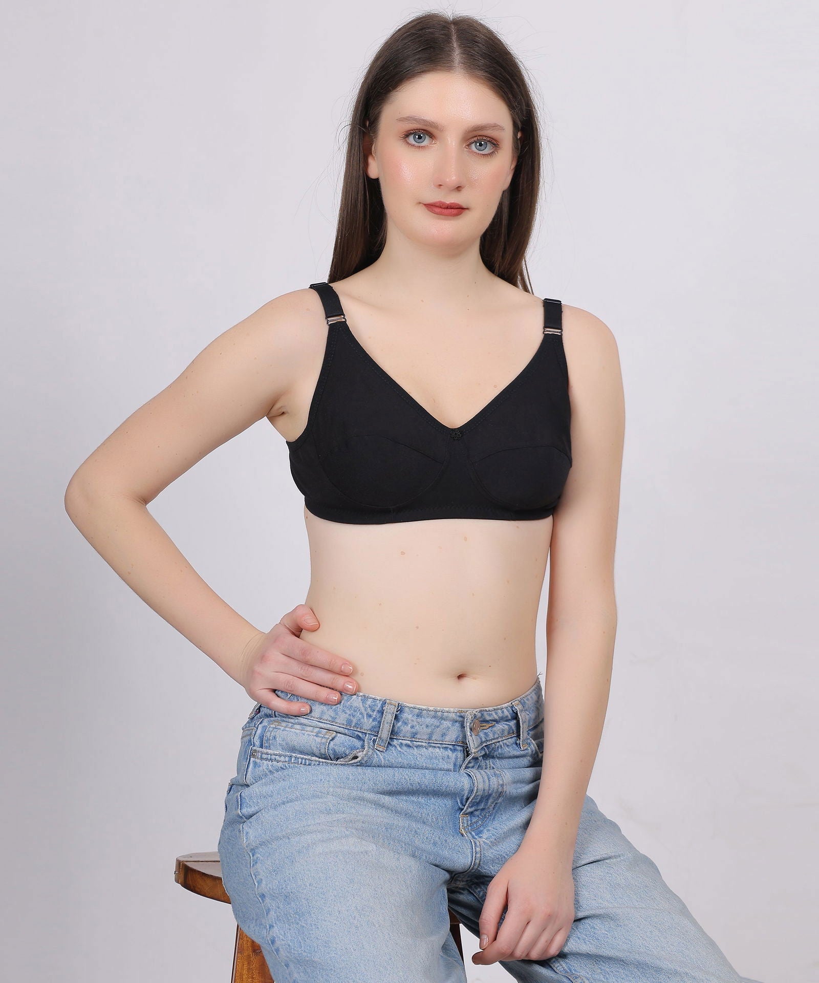 Silky Luxurious Feel B-Cup Bra - Kesar Lingeries