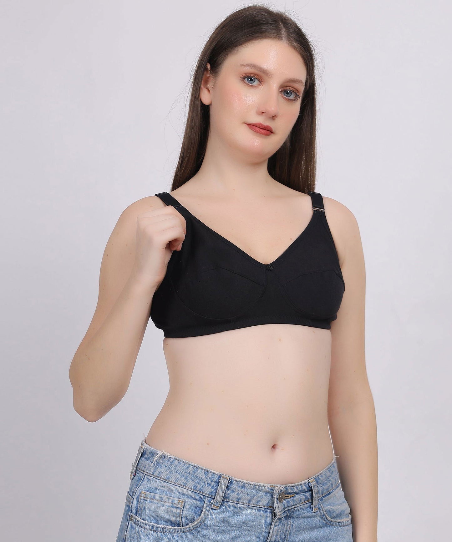 Silky Luxurious Feel B-Cup Bra - Kesar Lingeries