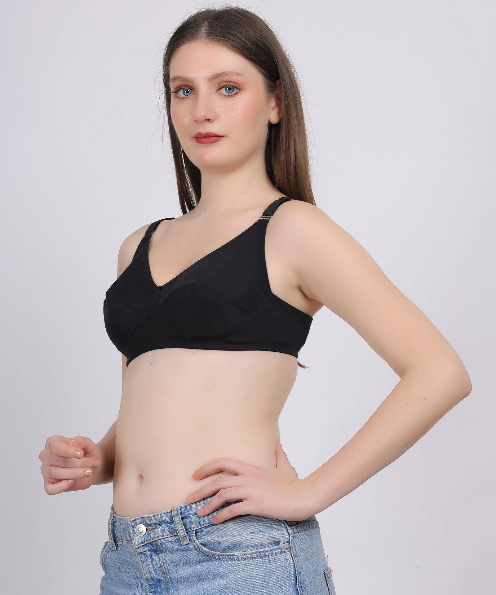 Silky Luxurious Feel B-Cup Bra - Kesar Lingeries