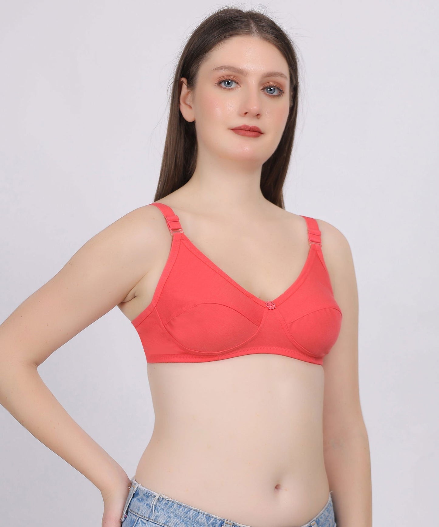 Silky Luxurious Feel B-Cup Bra - Kesar Lingeries