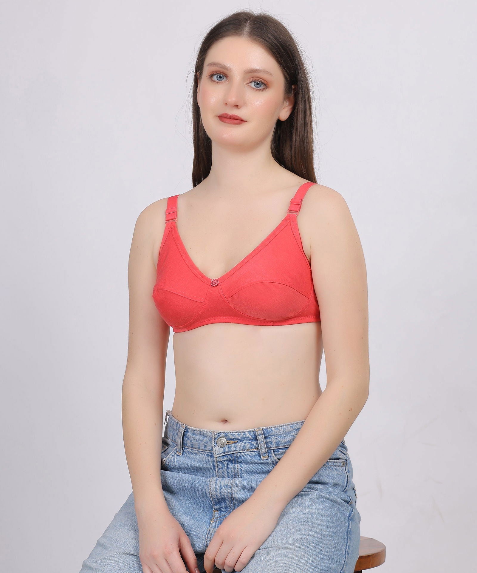 Silky Luxurious Feel B-Cup Bra - Kesar Lingeries