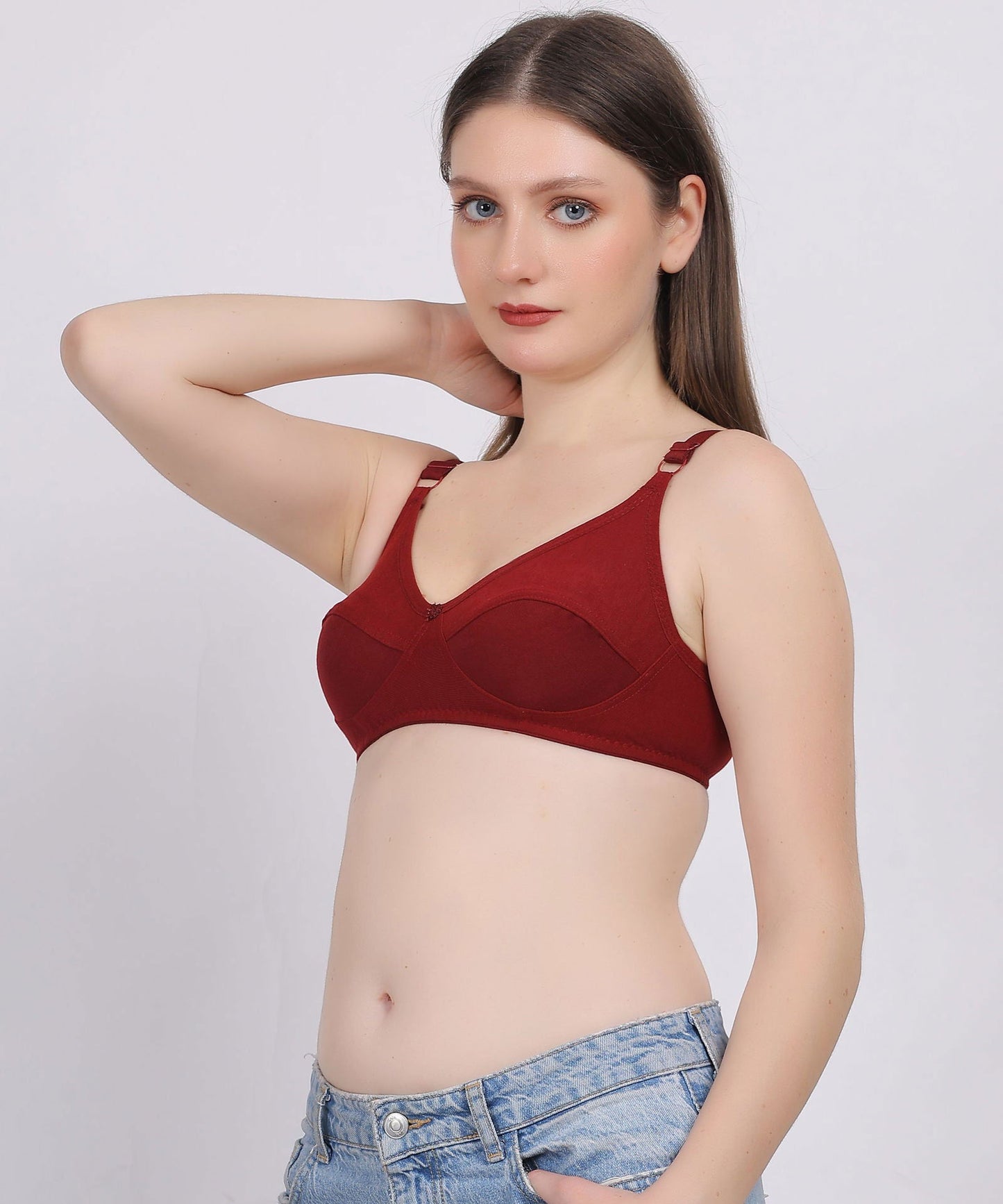 Silky Luxurious Feel B-Cup Bra - Kesar Lingeries