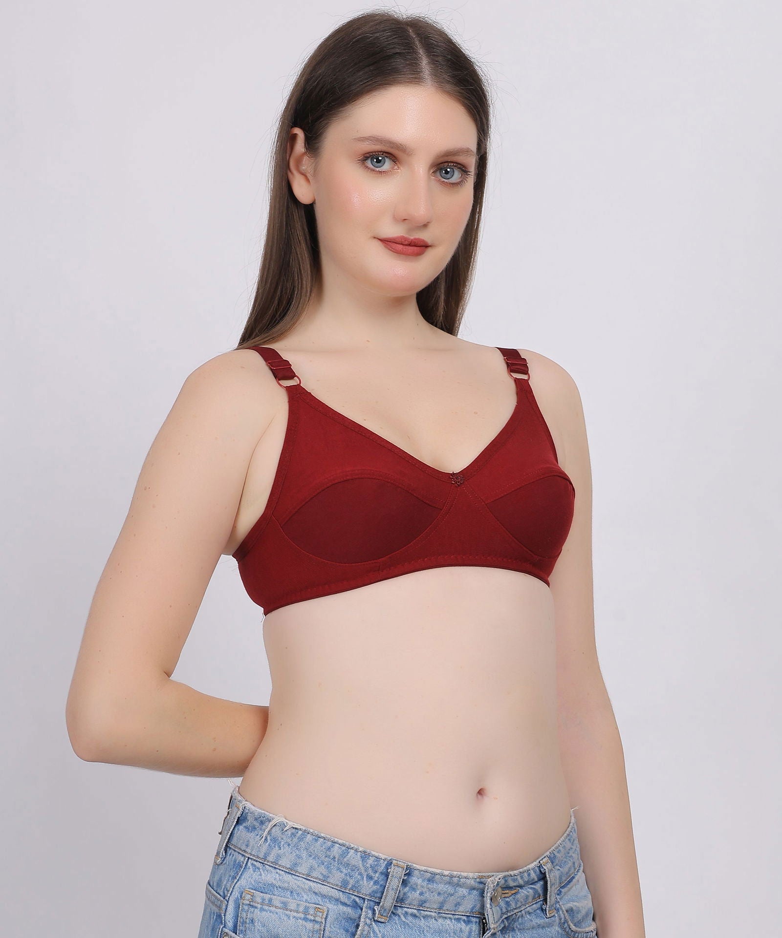 Silky Luxurious Feel B-Cup Bra - Kesar Lingeries