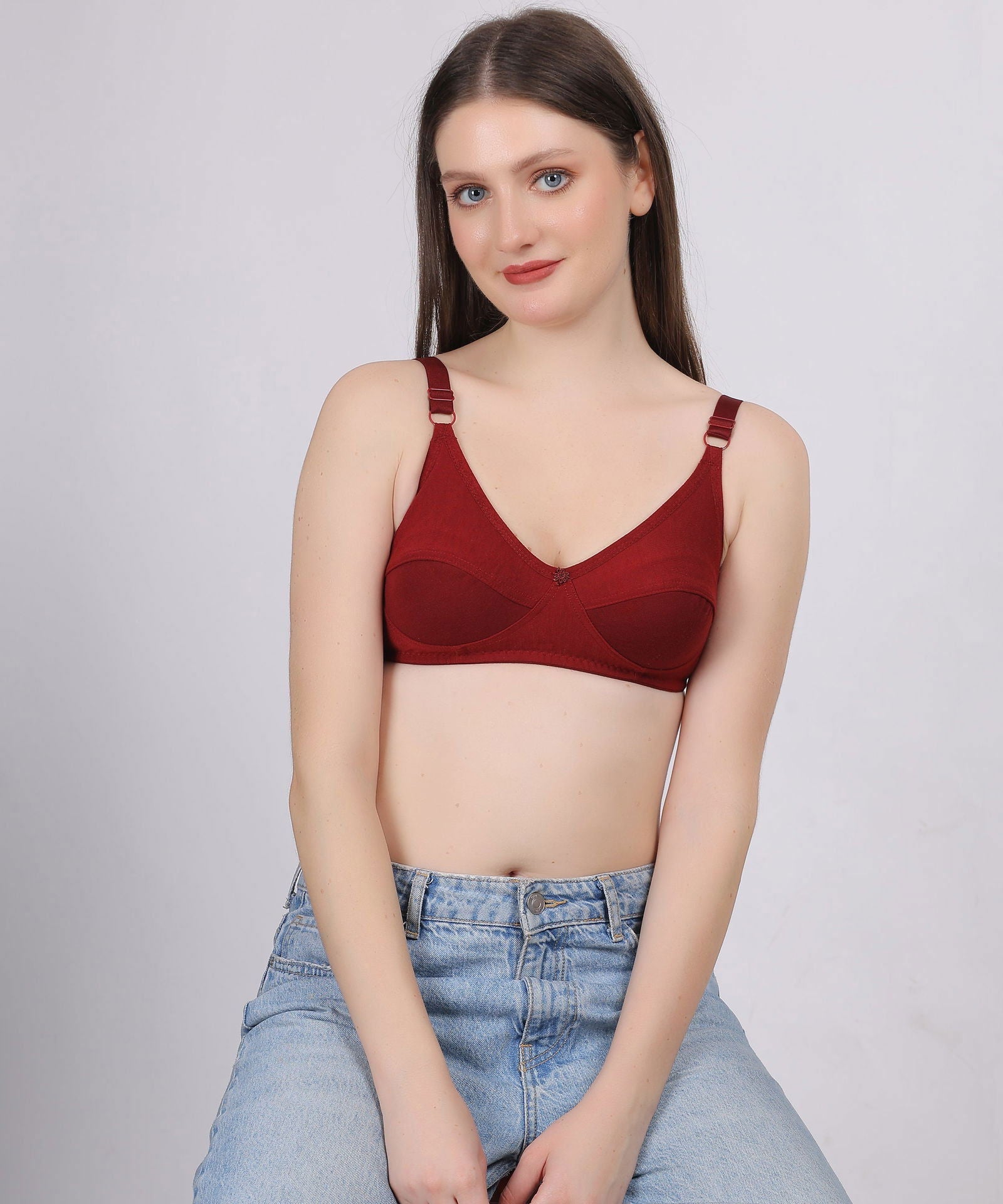 Silky Luxurious Feel B-Cup Bra - Kesar Lingeries