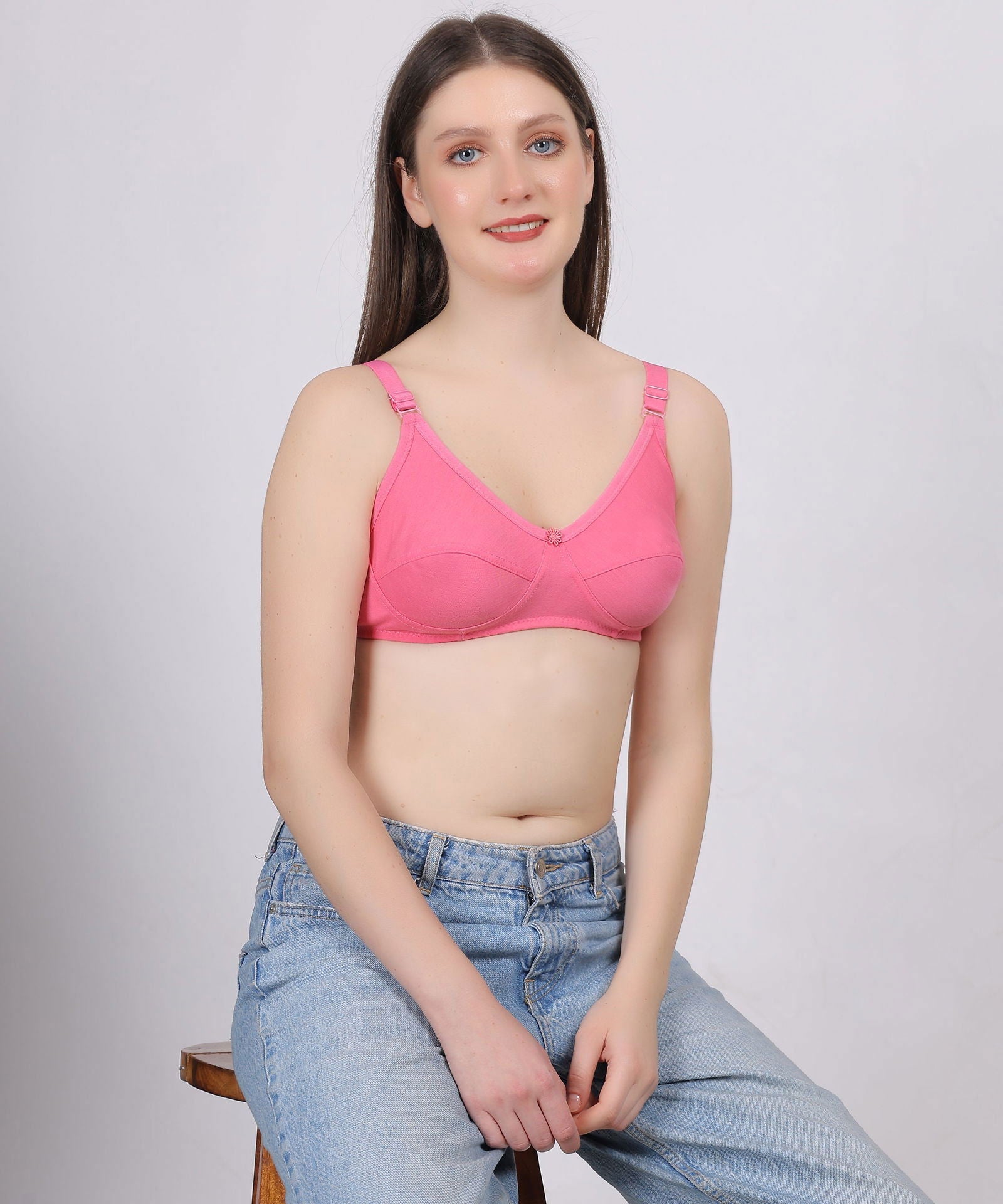 Silky Luxurious Feel B-Cup Bra - Kesar Lingeries