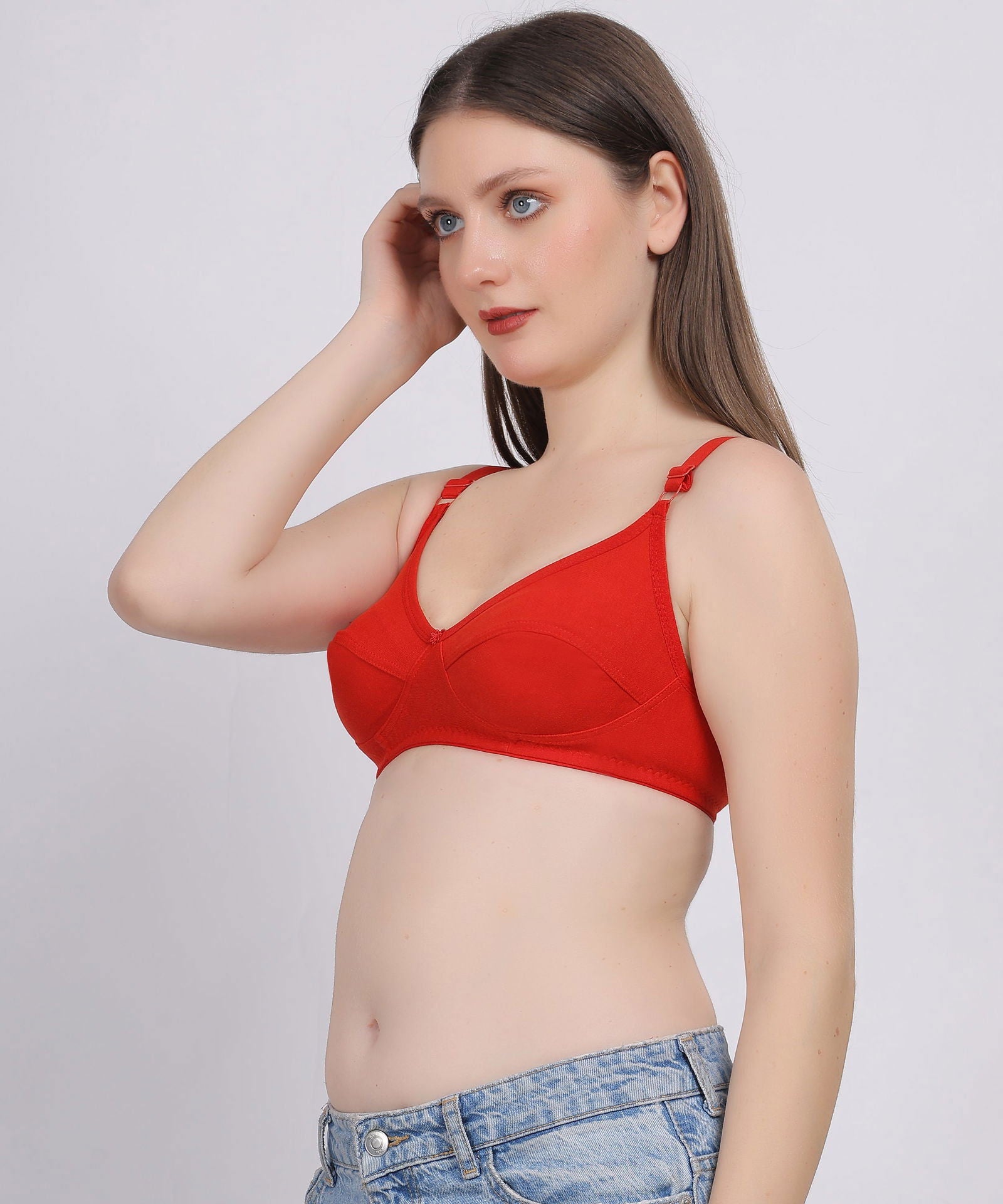 Silky Luxurious Feel B-Cup Bra - Kesar Lingeries