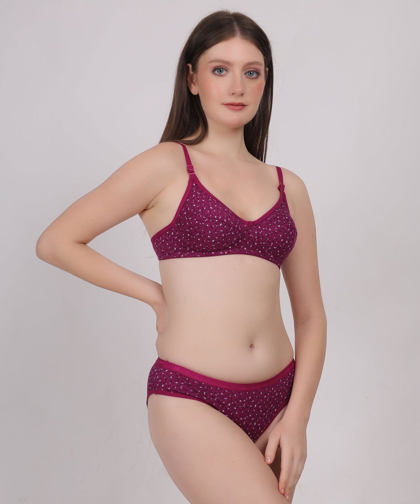 Vanilla Softness – Sweet Comfort Lingerie Set - Kesar Lingeries