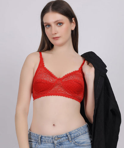 Classic Net Feminine, Flawless Fit Bra - Kesar Lingeries